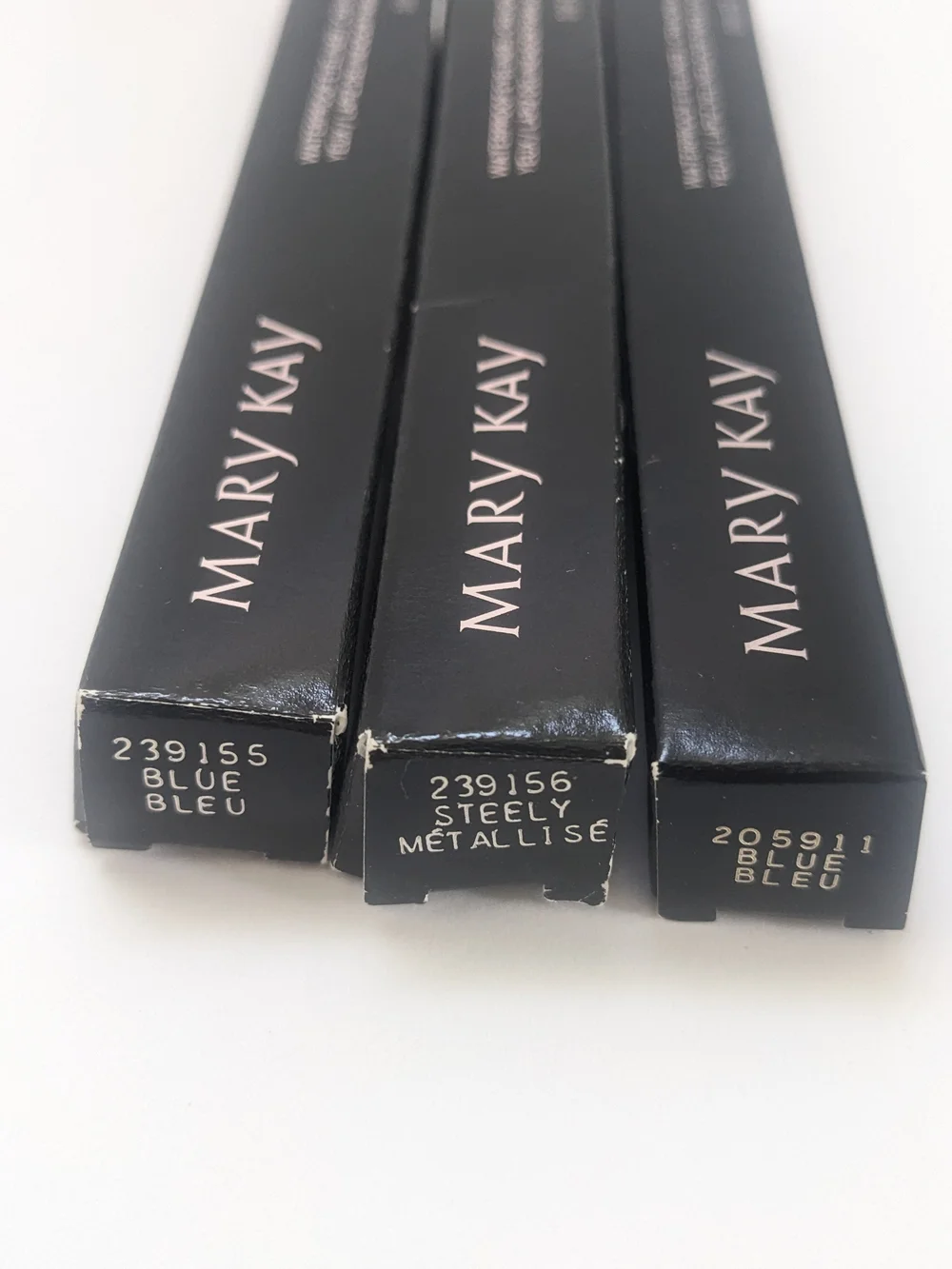 3 New Mary Kay Waterproof Eyeliner Pencil — Blue